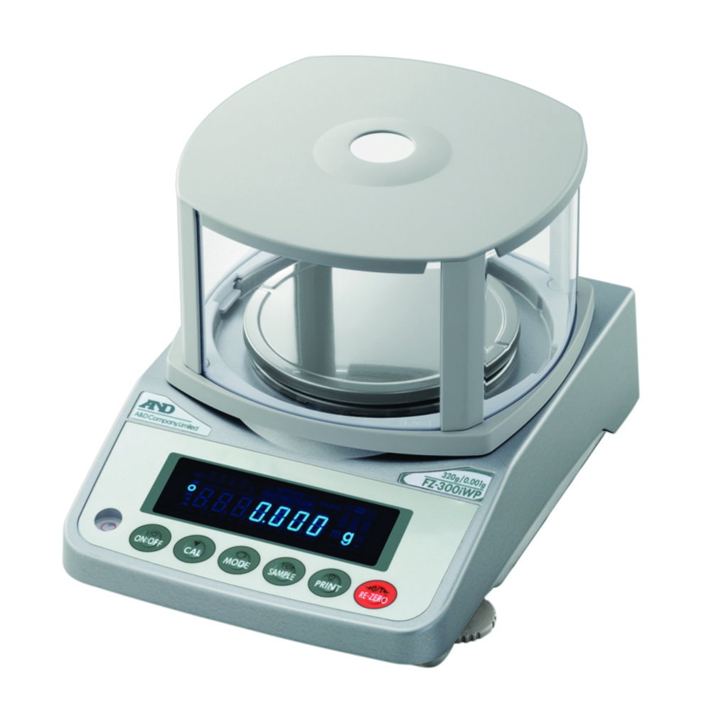 Precision balance FX-120iWP 122 g / 0.001 g, weighing plate 130 mm Ø