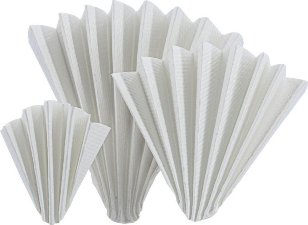 Filter papers folded MN 612 1/4 27 cm diameter, pack of 100
