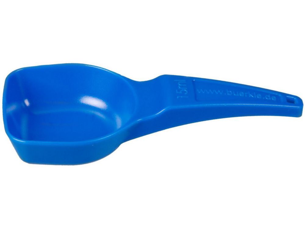 measuring spoon 15 ml, PS, blue pack of 100