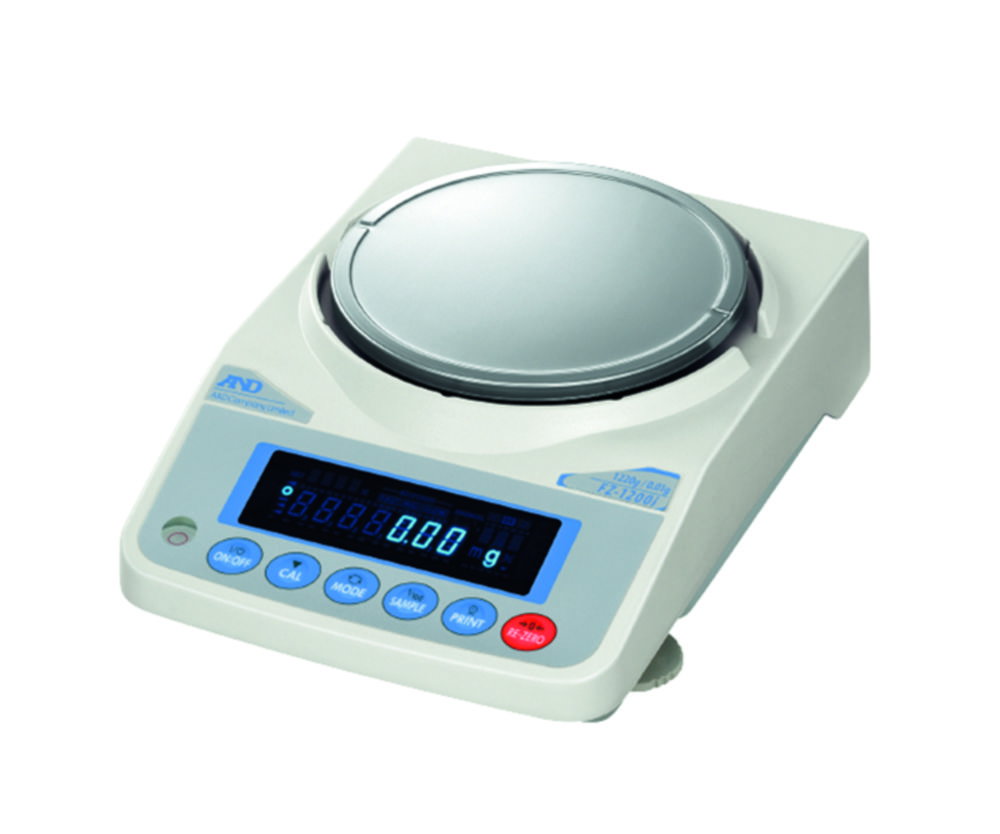 Precision balance FZ-1200i-WP-EC 1200 g / 0.01 g, weighing plate 130 mm Ø