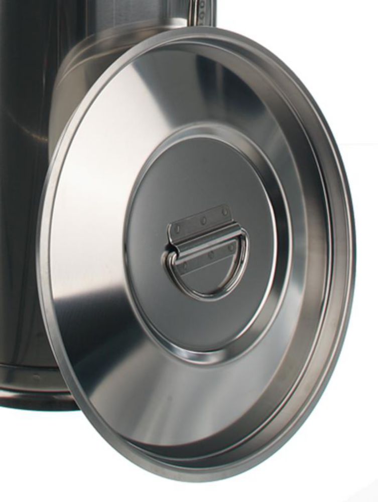 Lid for 100l, 18/8 steel