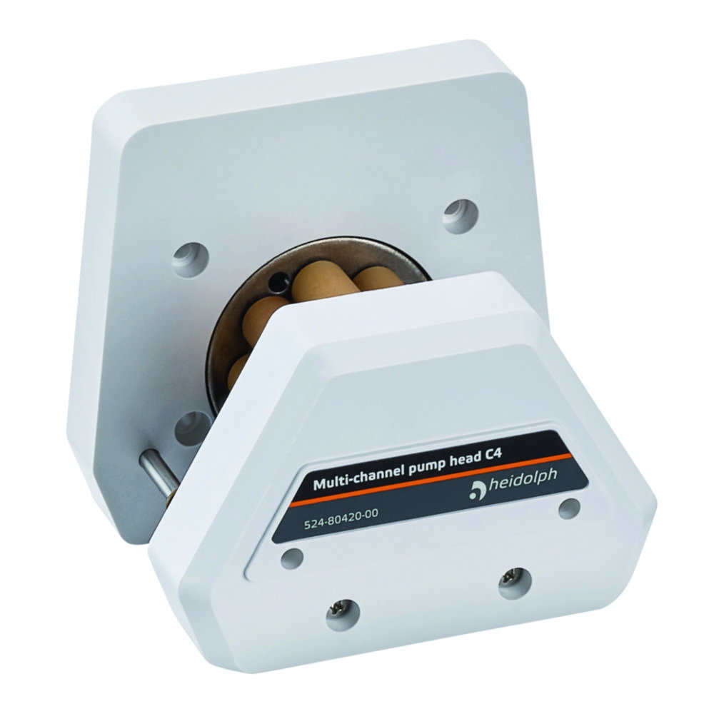 Multi-channel pump head C4 for 4x cassette, small