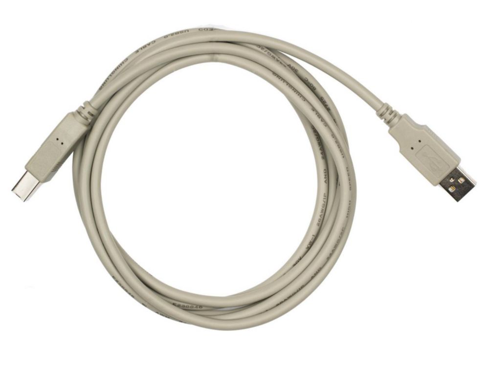 USB interface cable 2m, type A-B