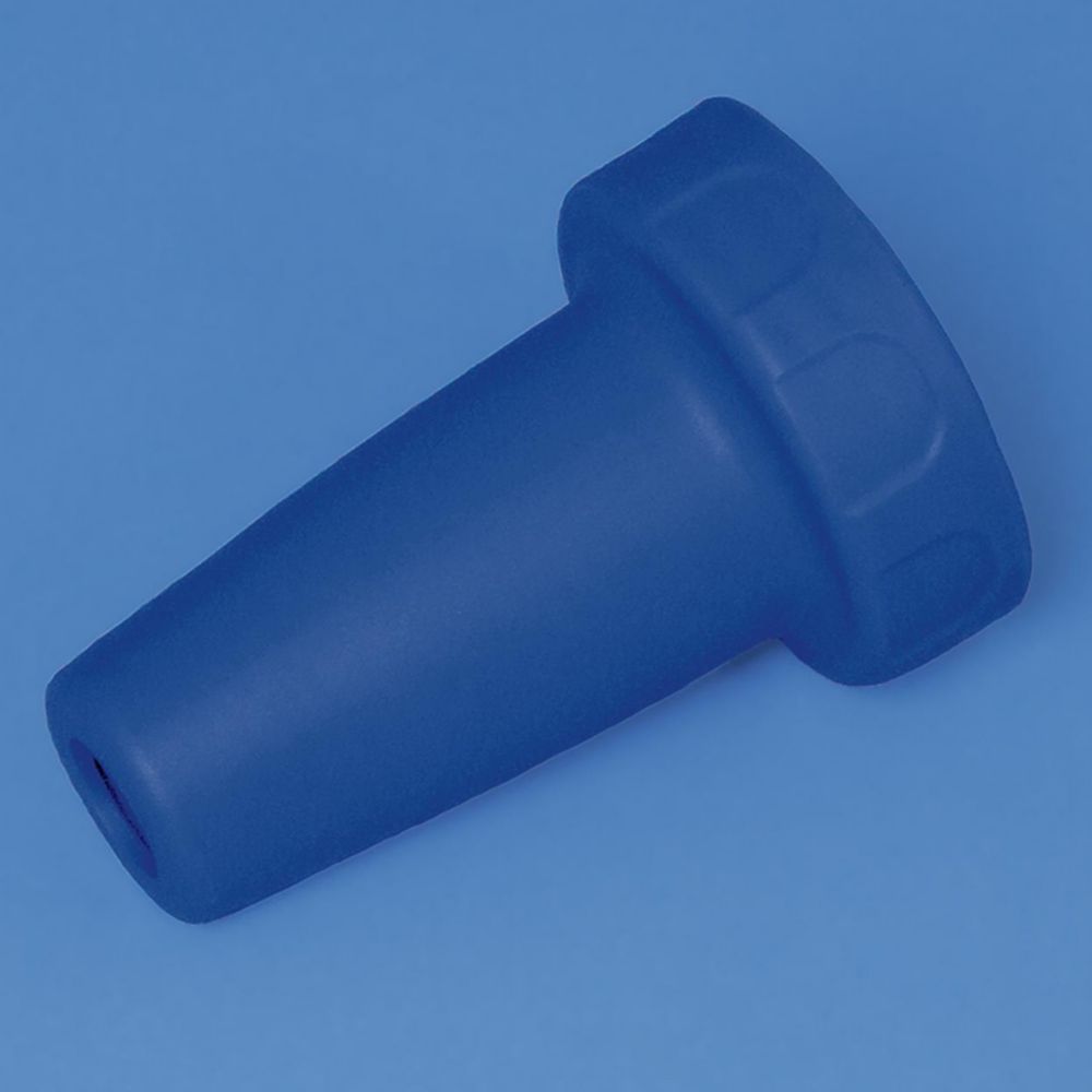 Adapter housing, PP for accu-jet® pro, royal blue