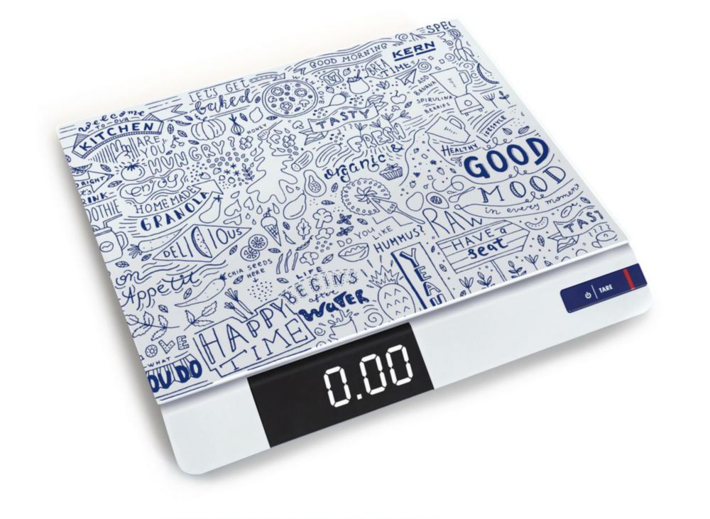 Design kitchen scales FGE 10K-3S05 weighing capacity 15kg, readability 1g pack of 5