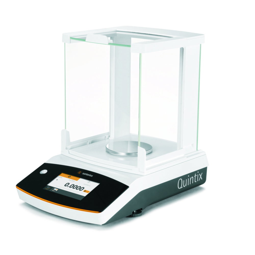 Analytical balance Quintix® 60/120g / 0,01/0,1mg, weighing plate Ø 80mm, incl. EU calibration