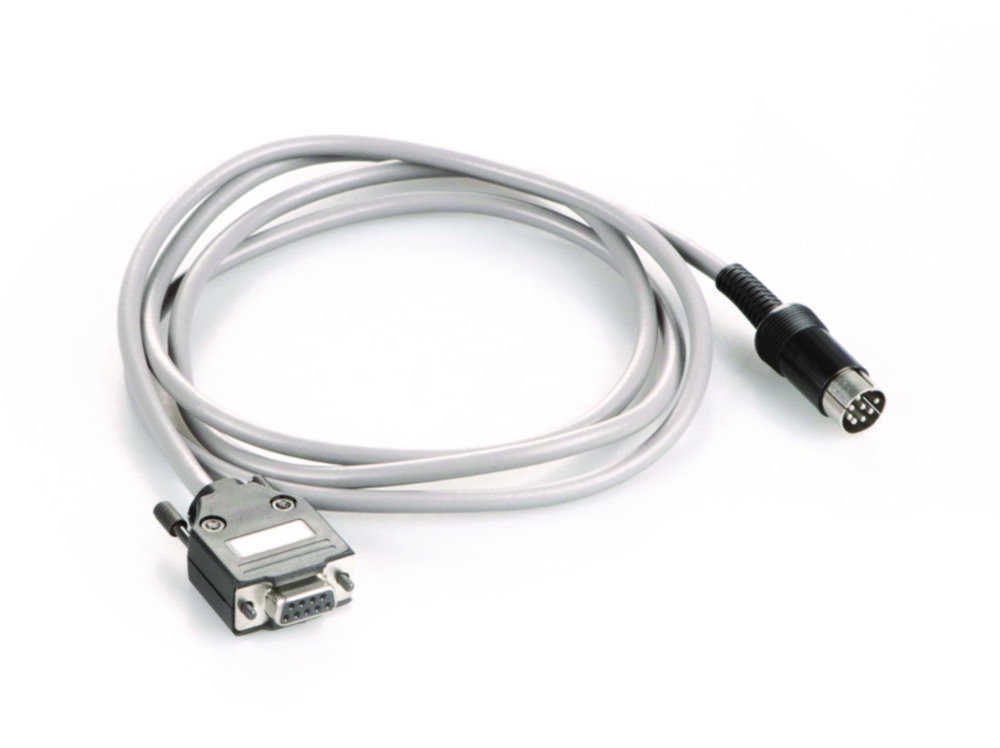 Interface cable RS-232 9-pol., length ca. 1.5 m, for balance type ACS/ACJ, ABJ-NM, ABS-N