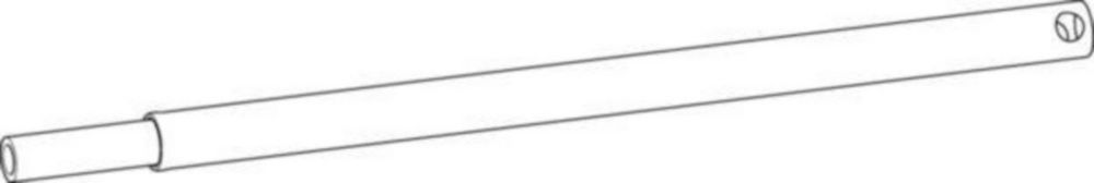 Telescopic filling tube for 250mm - 480mm, for 2/5/10 mL