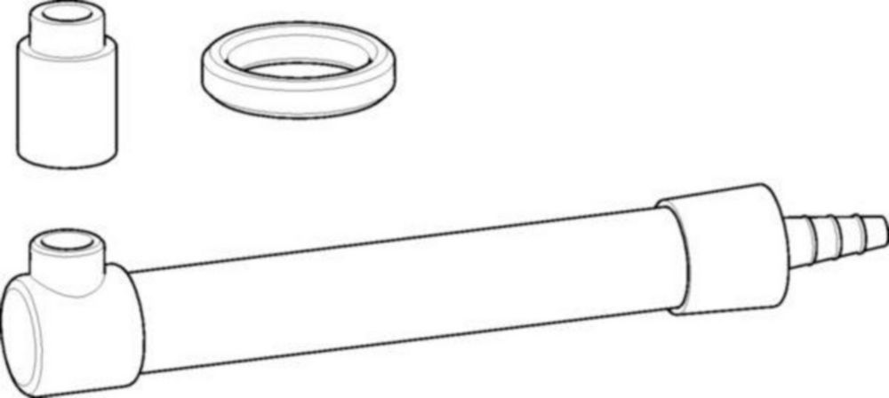 Dry tube without filling including seal PTFE, for Varispenser 2 (plus) in all sizes