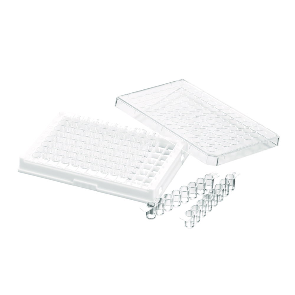 Tissue Culture Plates, 96 Well surface-treated, detachable, plastic blister pack, sterile, pack of 100