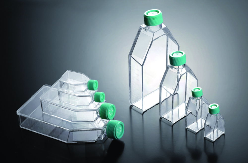 Tissue Culture Flask 225cm² TC-treated, with vent cap, sterile, pack of 5x5