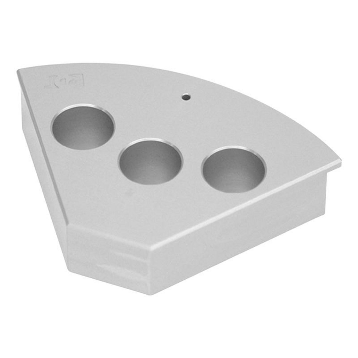 Polyblock for 3x28mm cylindrical reagent tubes