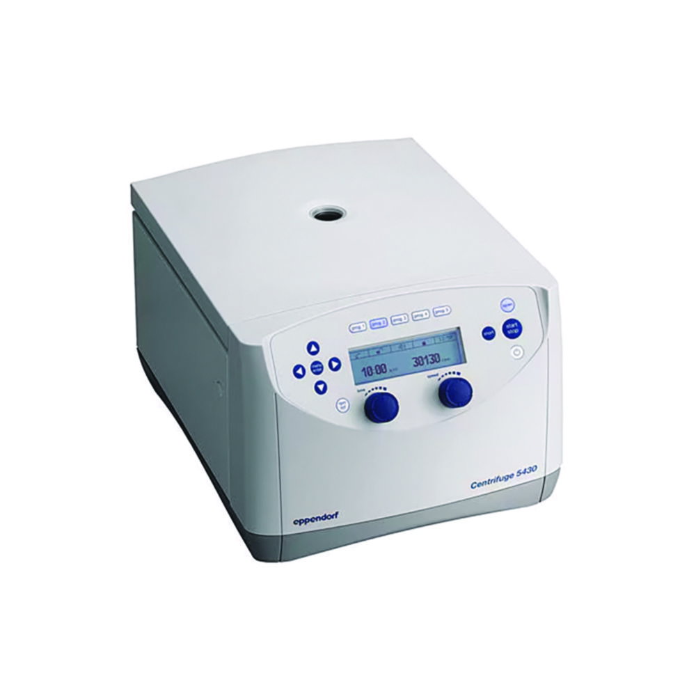 Centrifuge 5430 G with knobs, incl. rotor FA-45-30-11, 230 V/50-60 Hz, with GB-plug