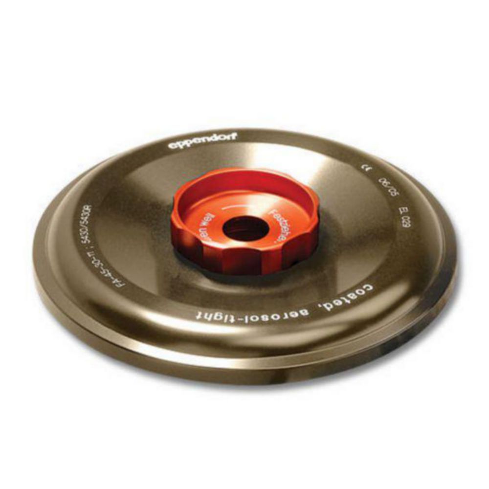 Rotor lid for FA-45-30-11, aerosol-tight, coated