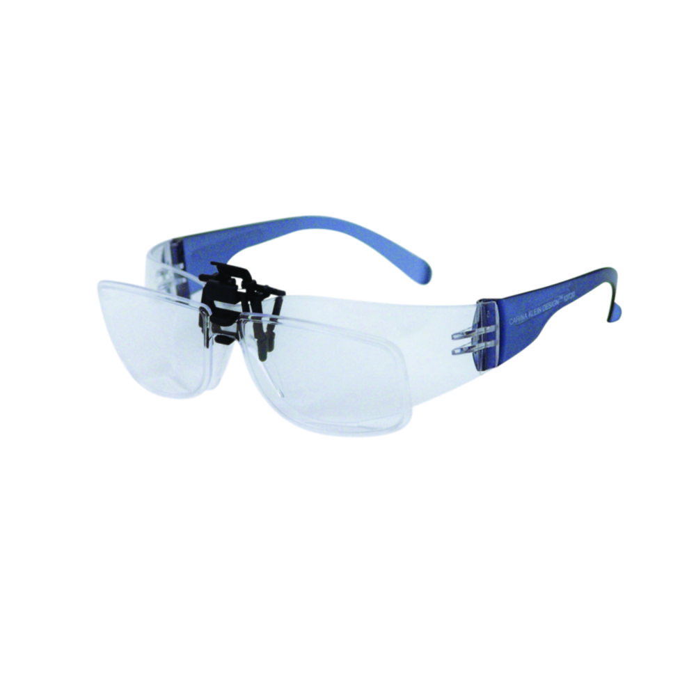 Reading glasses CARINA KLEIN DESIGN w. clamp holder, + 1.0 dioptres, super anti-scratch, 12g