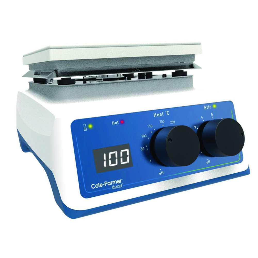 Digital Stirring Hot Plate, Ceramic 230 VAC