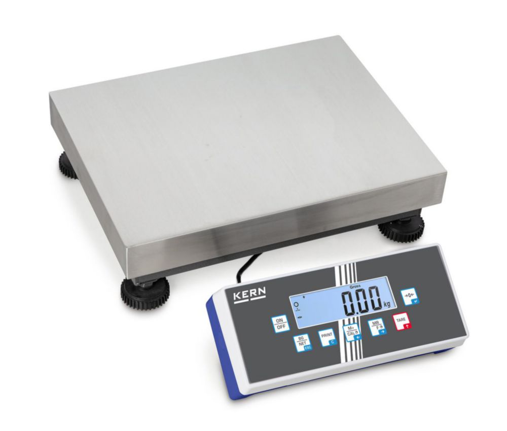 Platform scale IOC 10K-3M Weighing range 6/15kg, 300x240mm calibratable, stainless steel