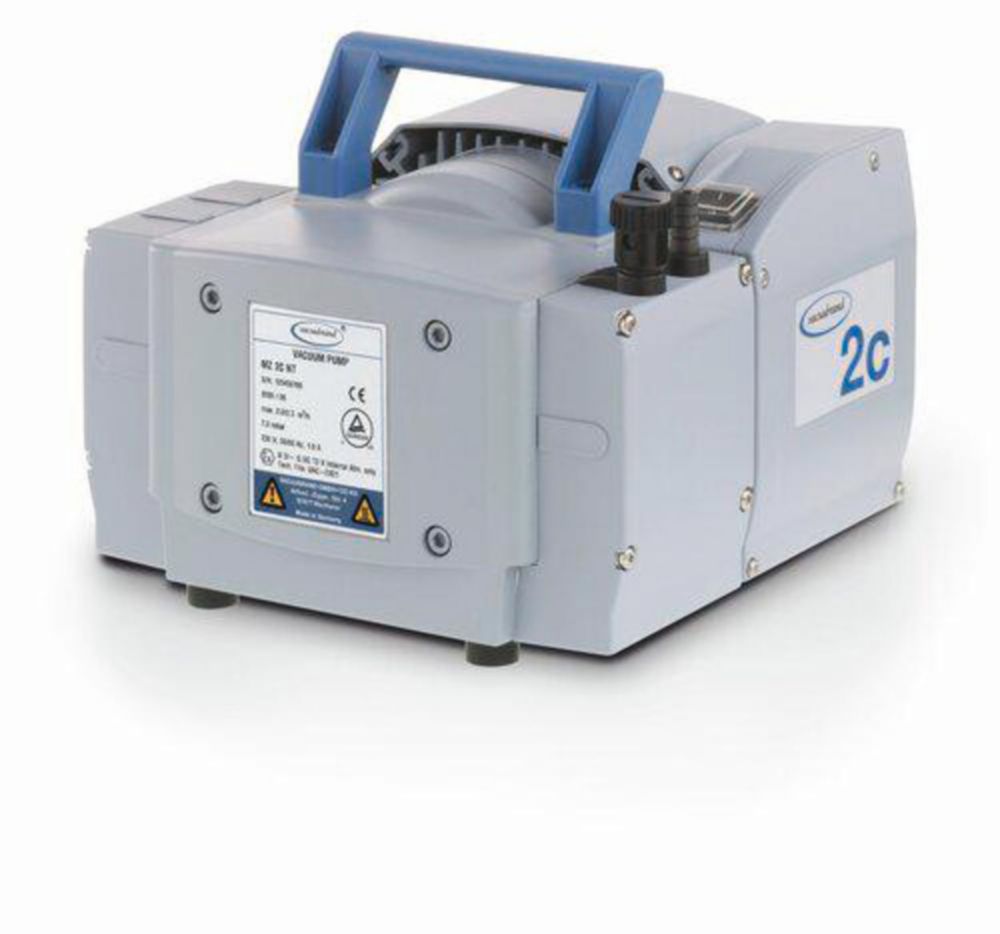 Chemistry membrane pump MZ 2C NT two-step, 230 V~ 50 Hz plug UK