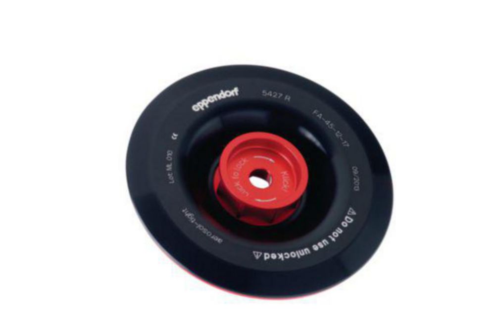 Rotor lid for FA-45-12-17 aerosol-tight
