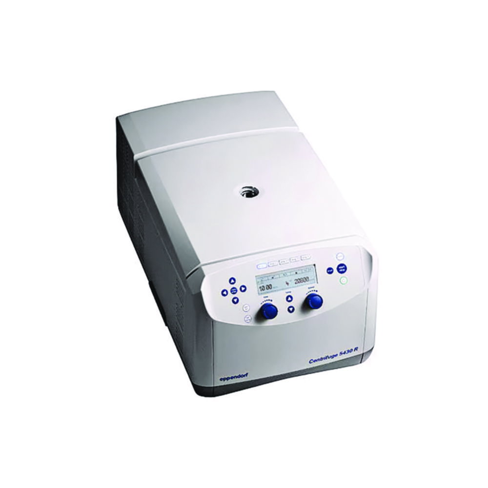 Centrifuge 5430 R G Knob, 230 V/50-60 Hz, without rotor, with GB-plug