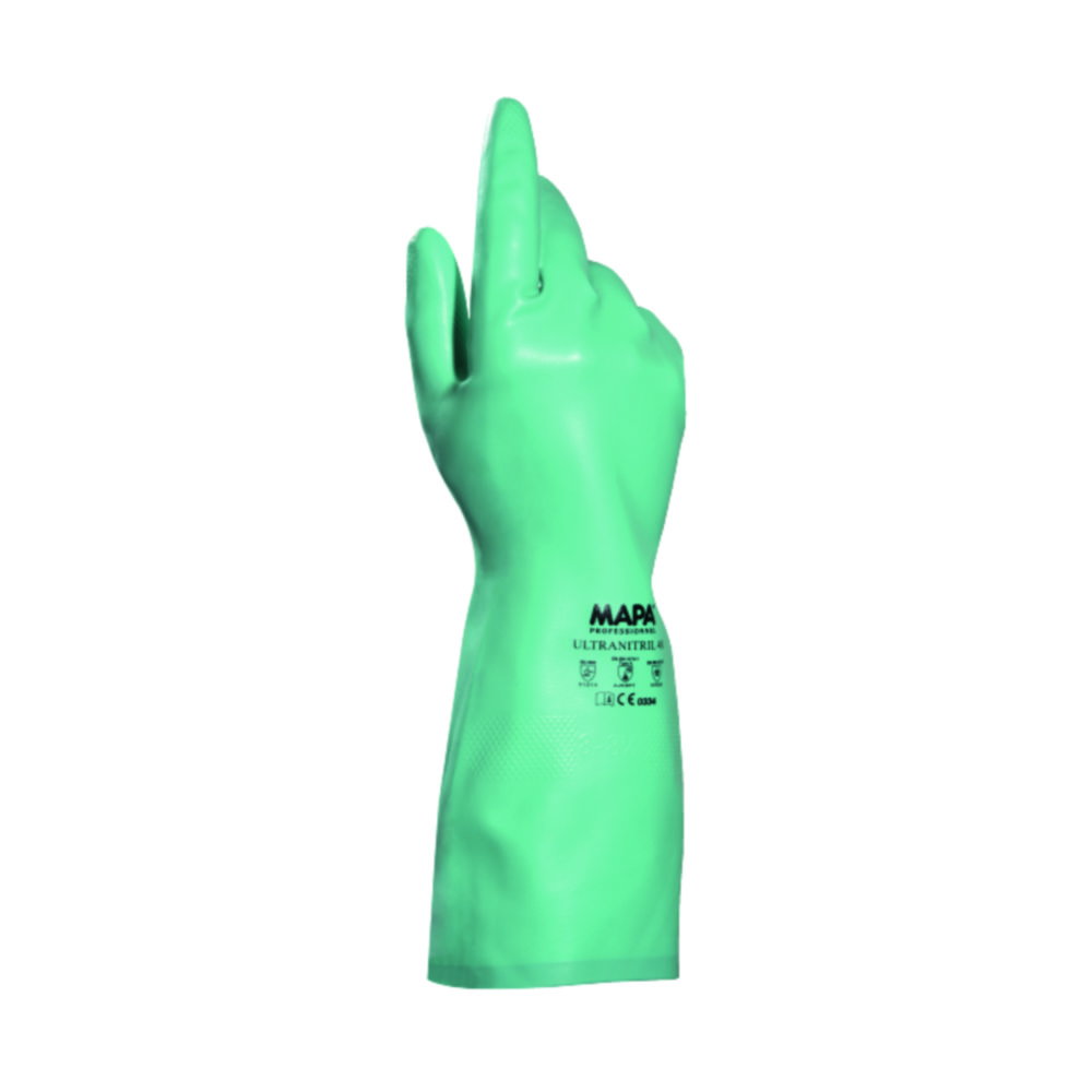 Gloves Ultranitril 491 size 9 - 9,5, pair