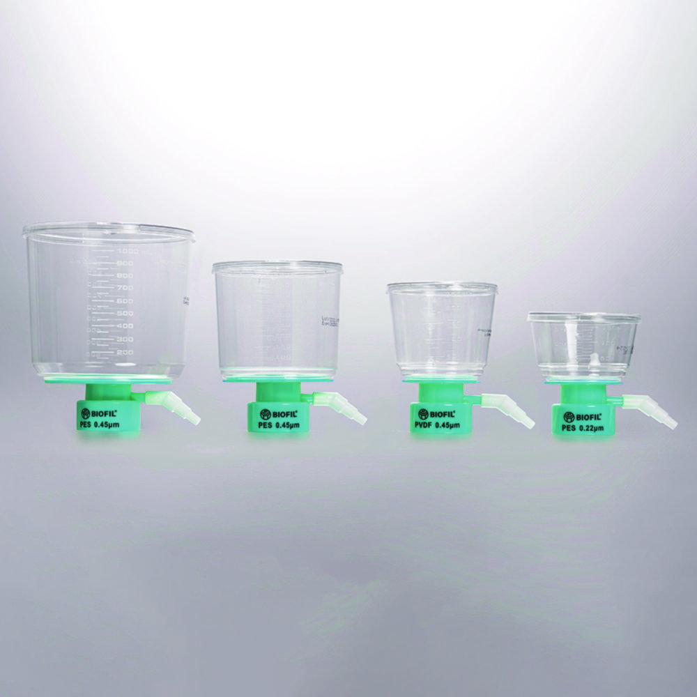 Filter Upper Cups, pore 0.22µm PES, for 250ml funnel, pack of 24