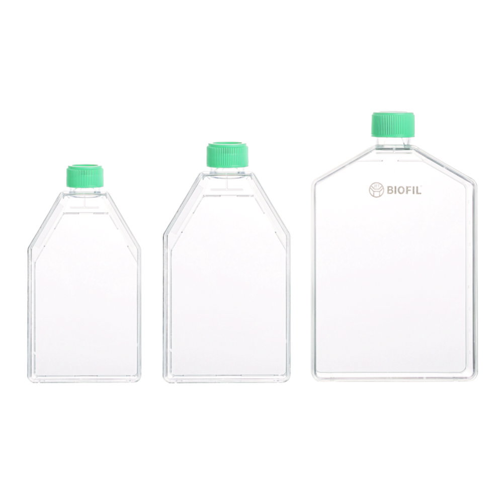 Tissue Culture Flasks 250ml TC-treated, with vent cap, individually packaging, sterile, pack of 40