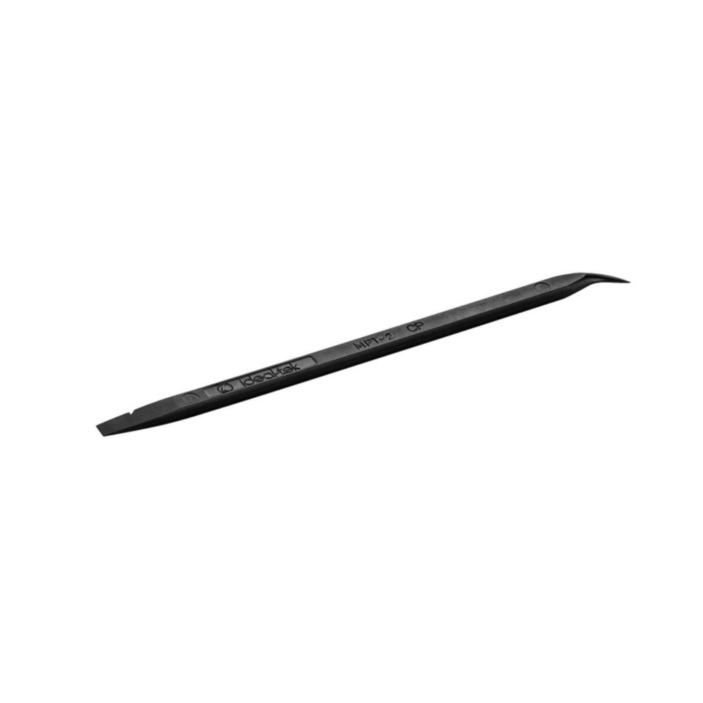 Probe 150mm, carbon PEEK type MPT2, ESD safe, curved, fine tip, flat chisel-shape end