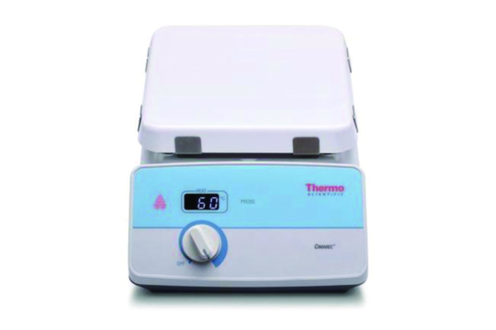 Heating Plate Cimarec® 26 x 26 cm, ceramic surface, 400°C, 6 L, 220/240V