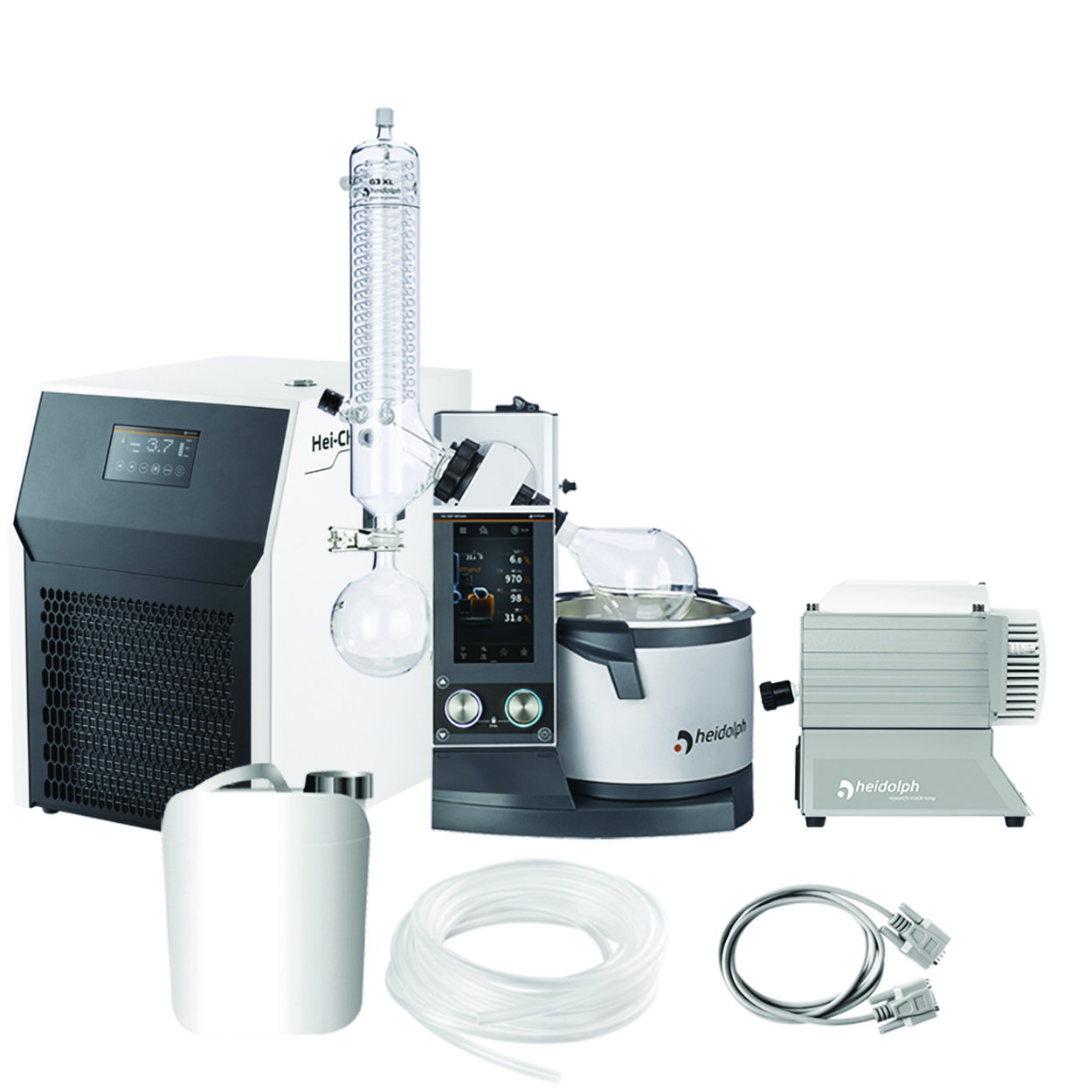 Hei-VAP University Research-Chill Paket Rotary Evaporator Hei-VAP Ultimate Control ML G3XL no export control