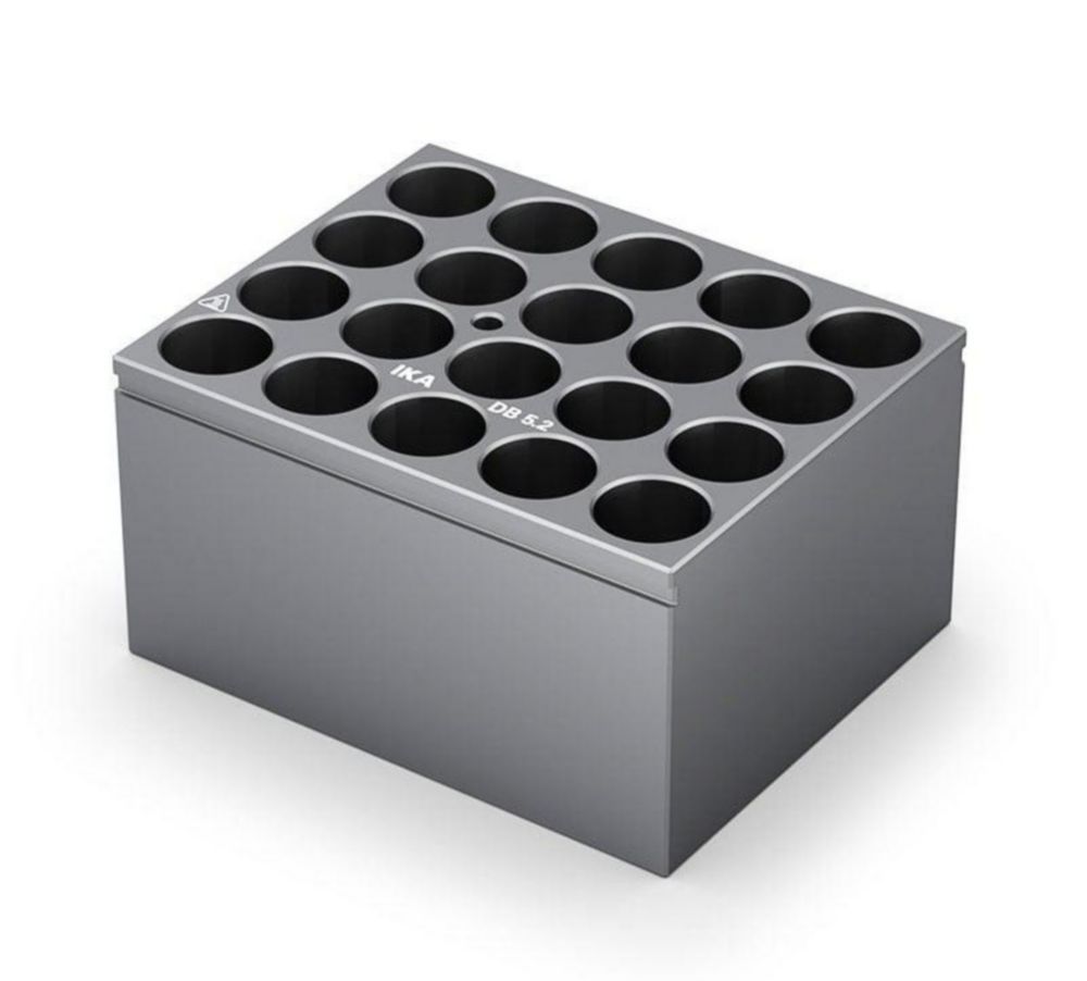 Single block DB 5.2 vials, Ø 15.8 mm