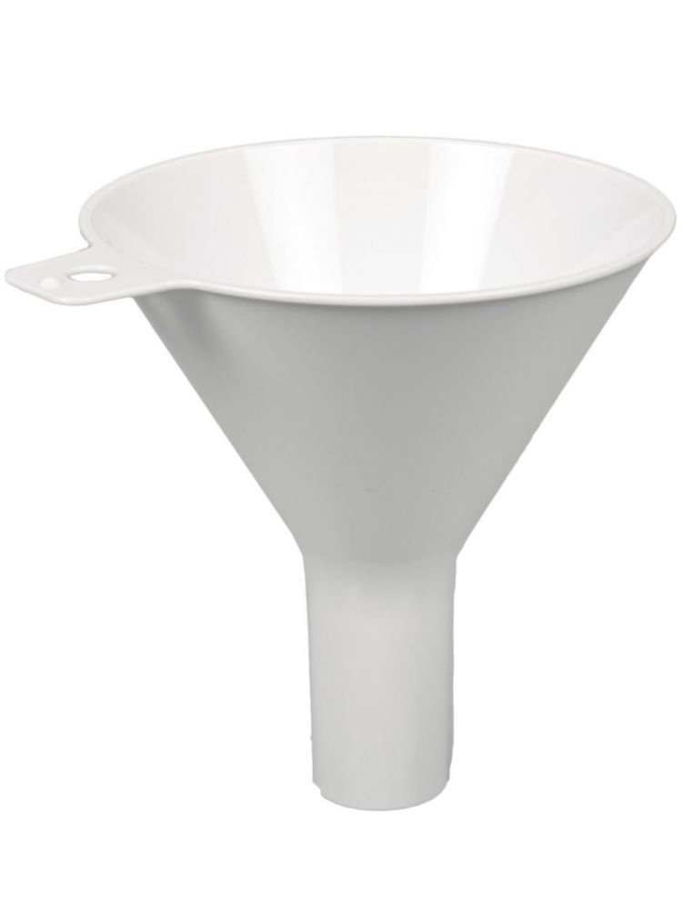 Disposable powder funnel Bio-PE Ø 100 mm, white pack of 10