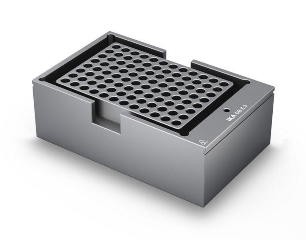 Double block DB 6.3 for 1x 96-well PCR-plate, Ø 6.4 mm for 0.2 ml tubes