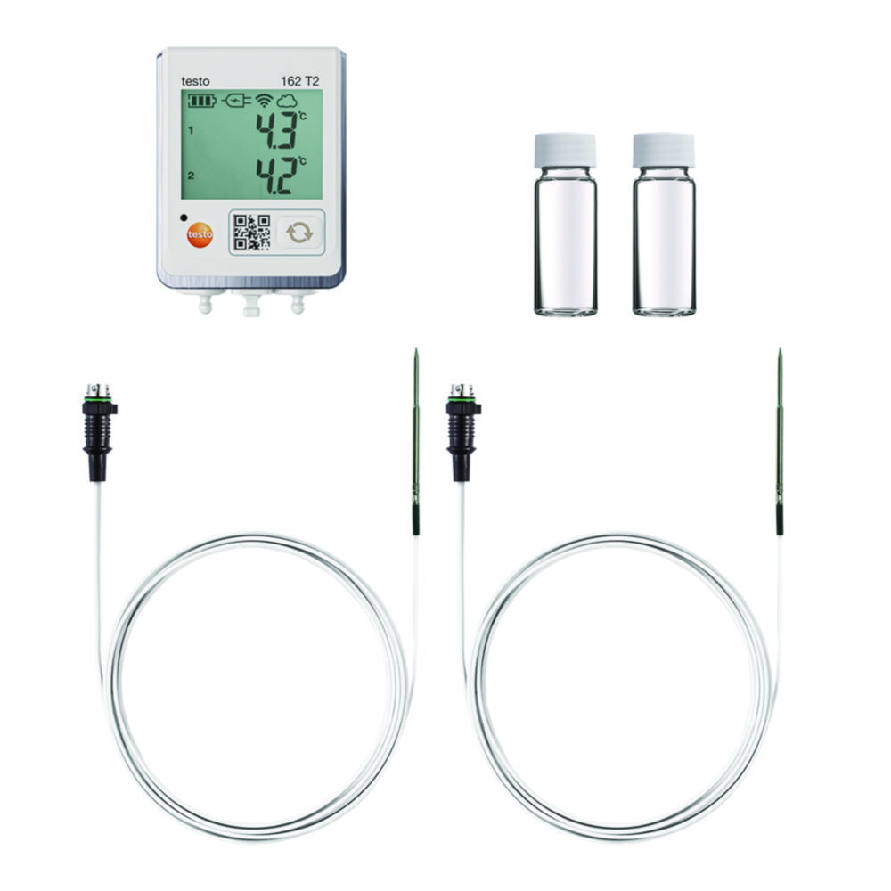 Refrigerator Kit testo 162 fridge set for monitoring temperature in refrigerators