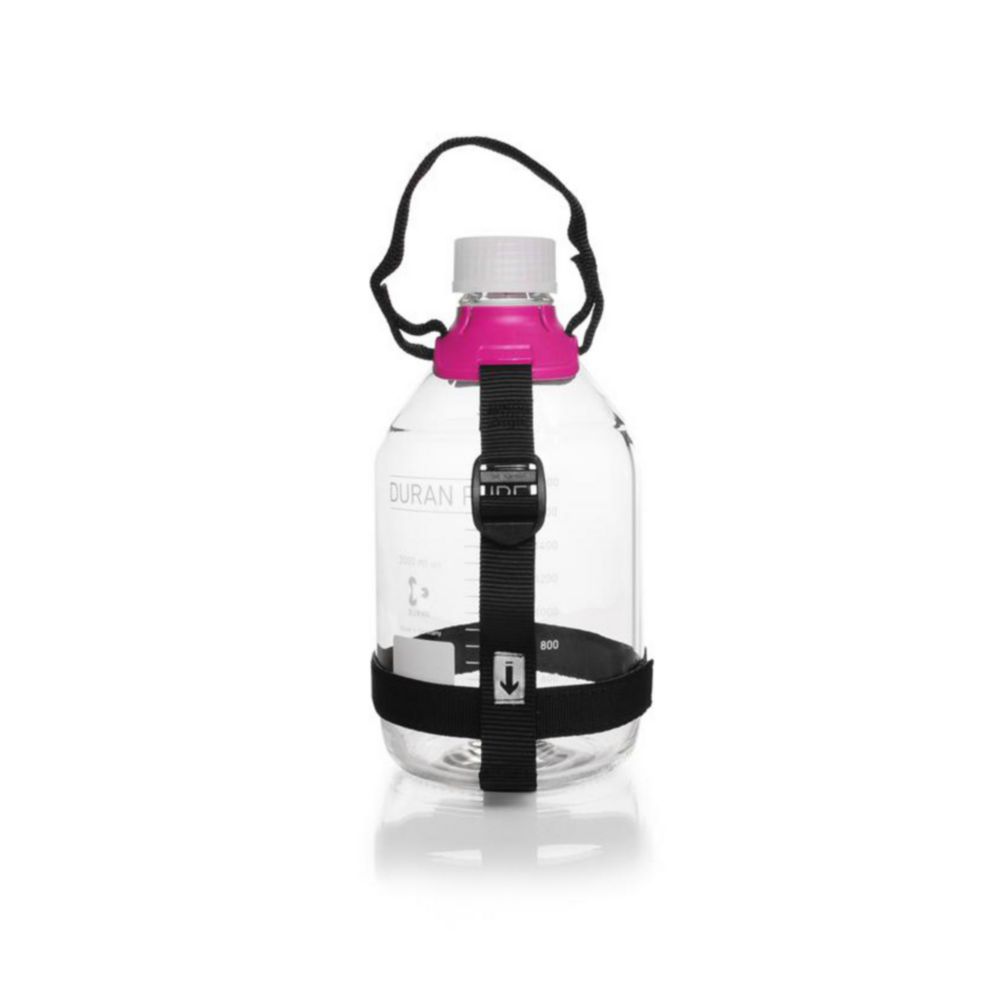 Bottle Carrying System GL45 2 liter, PP, purple