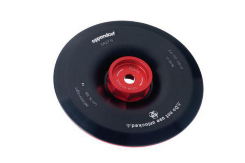 Rotor lid for FA-45-48-11 aerosol-tight
