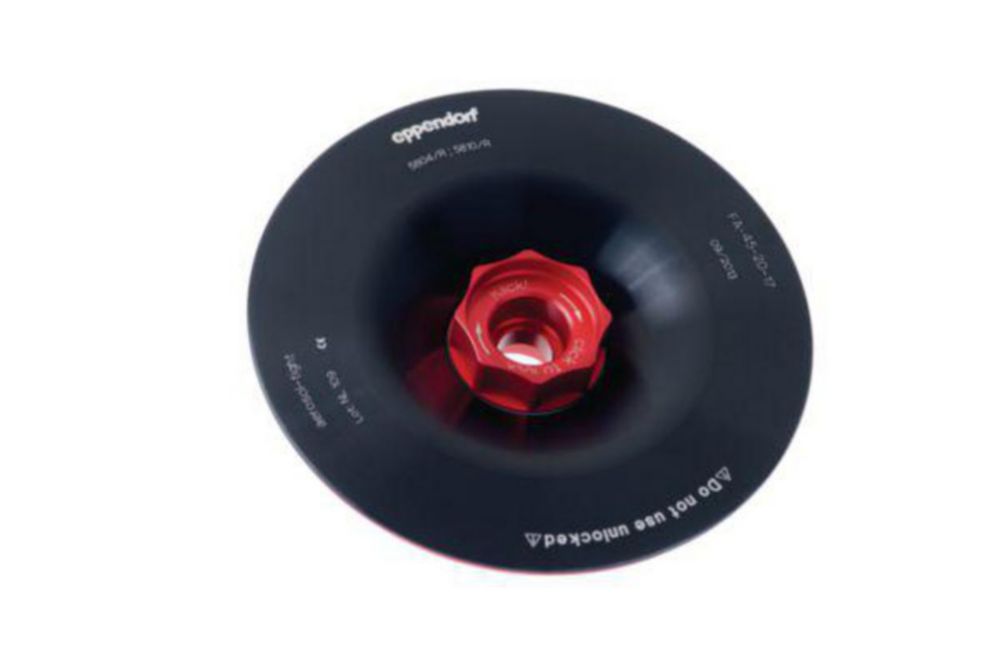 Rotor lid for FA-45-20-17 aerosol-tight