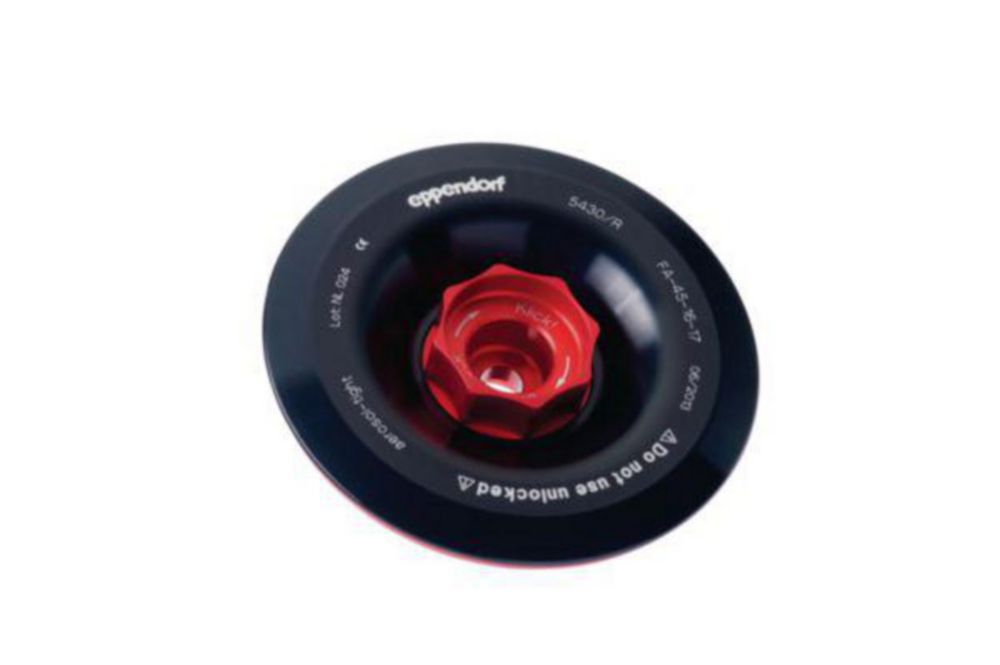 Rotor lid for FA-45-16-17 aerosol-tight