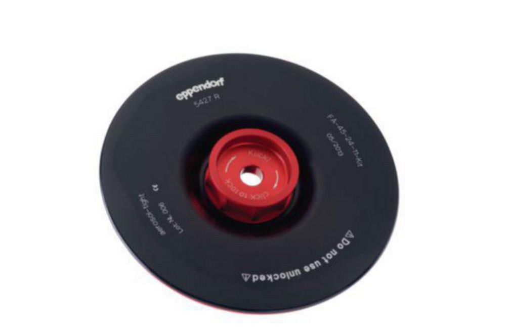 Rotor lid for FA-45-24-11-KIT aerosole tight