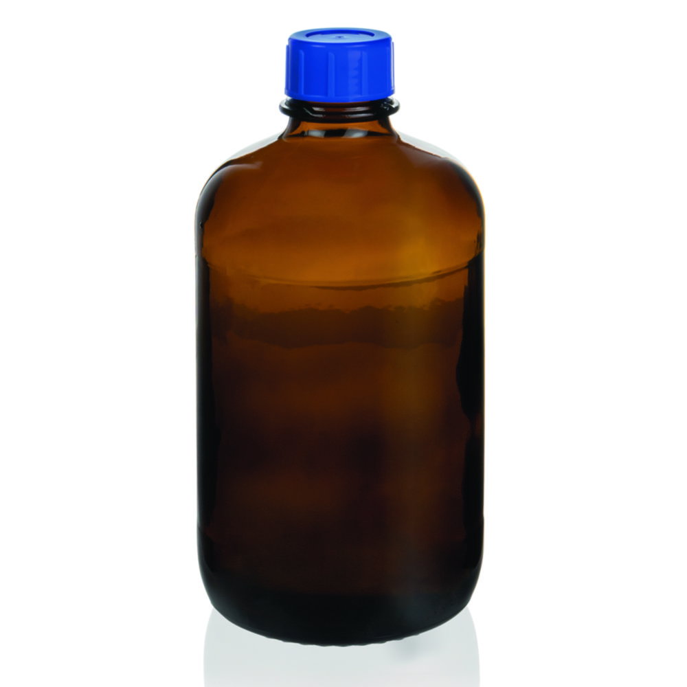 Bottles with cap GL 45 2,5l plastic-coated