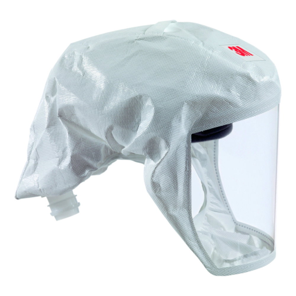 3M Versaflo Integrated Headcover with Suspension big S-133L, white, size L, material web 24