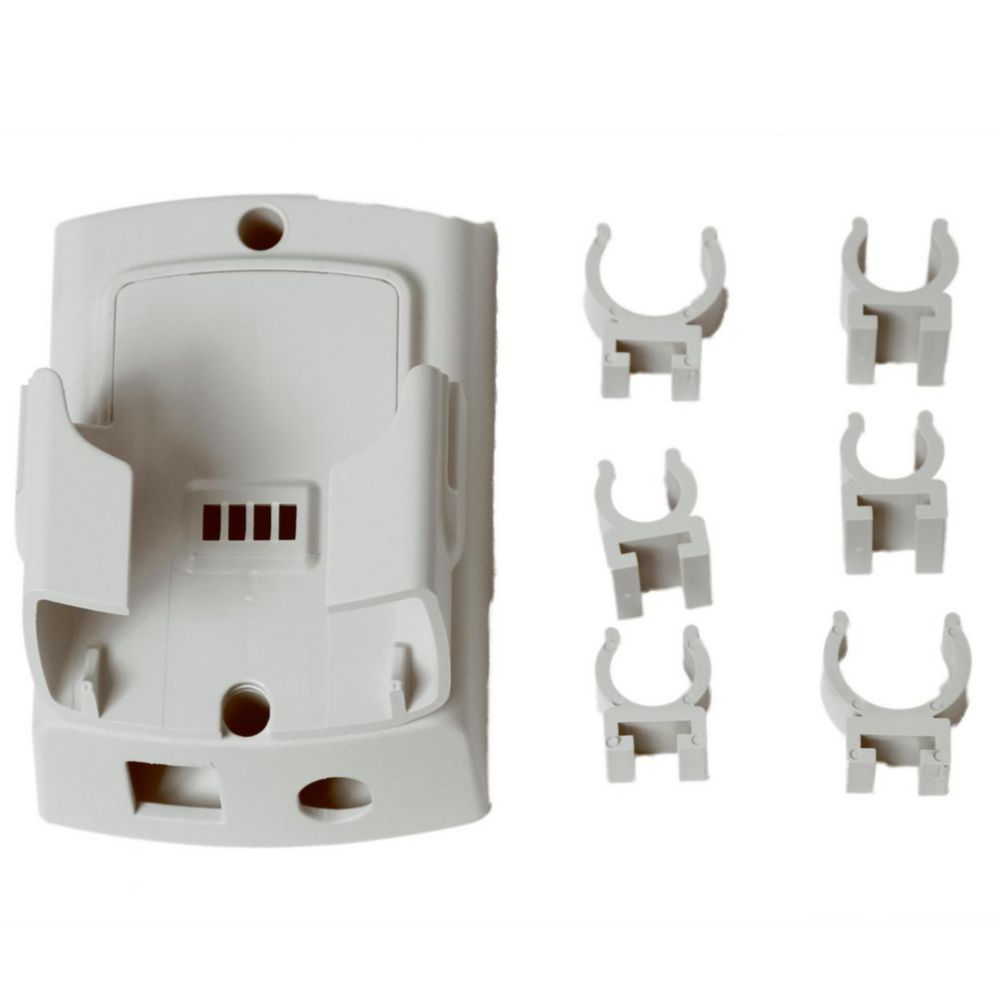 Platic wall holder AG 151 with 6 clamps