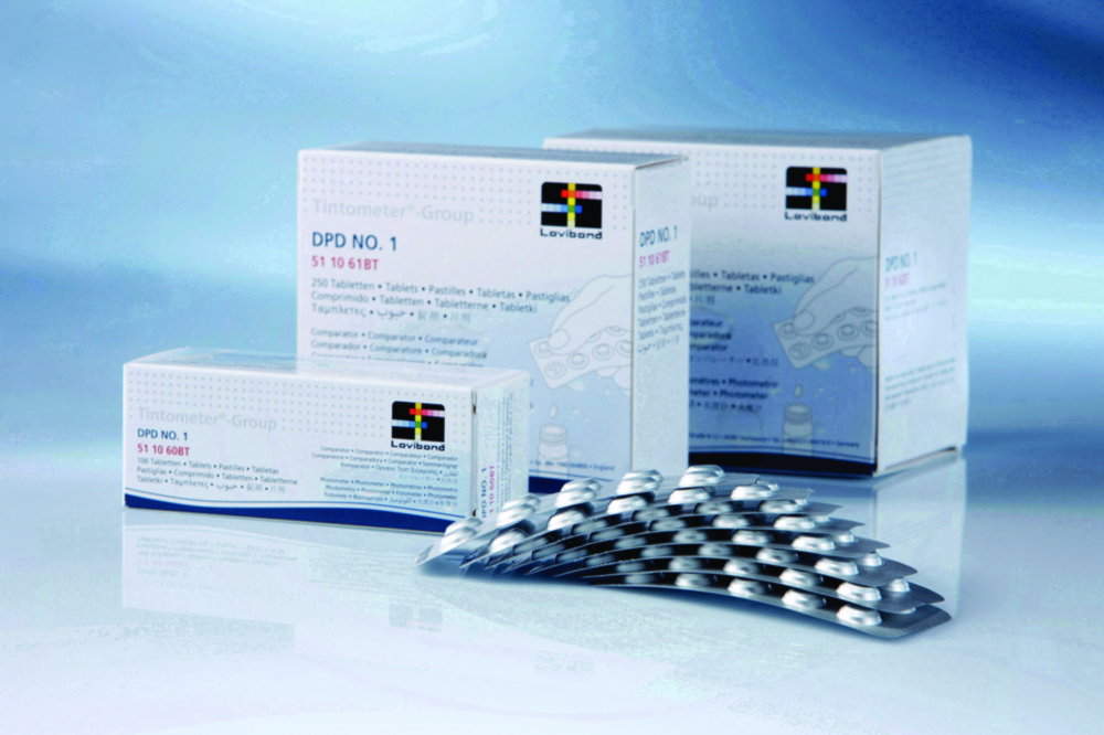 Reagent tablets DPD No.3 / Rapid PU=250