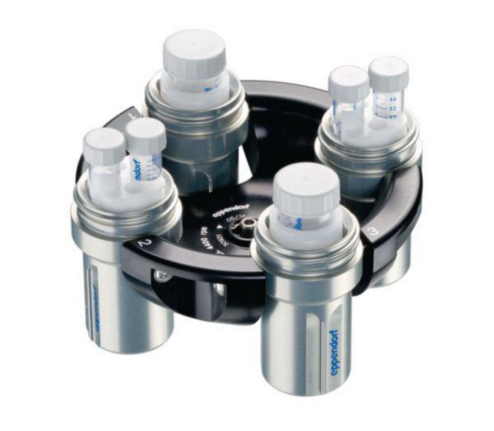 Swing-out rotor A-4-38 with 4x 85ml round bottom buckets