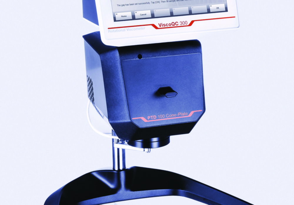 Cone/Plate Measuring System PTD 100 Cone-plate with integrated peltier temperature control unit