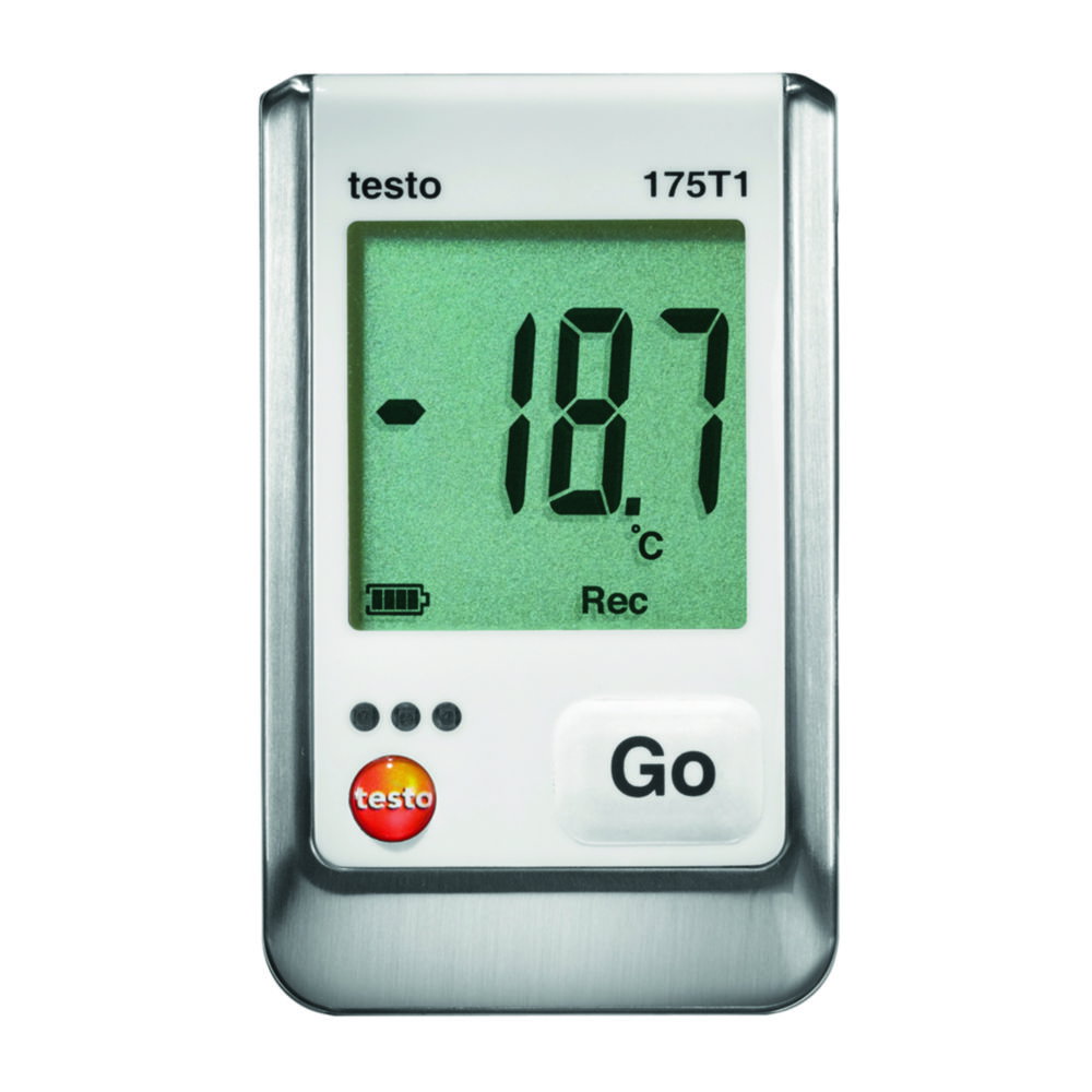 Starter set testo 175 T1 3 x testo 175 T1, 1 x USB cable, 1 x SD card, 1 x CD ComSoft Basic 5