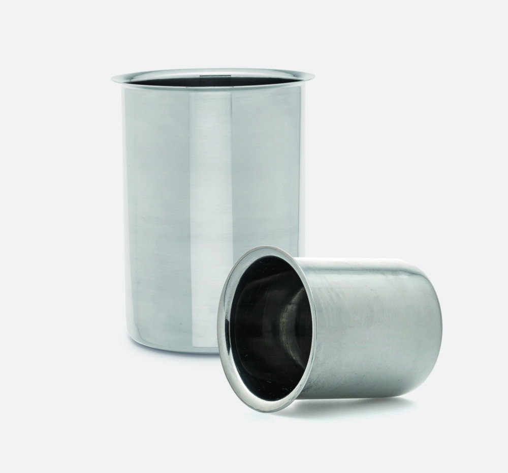 Beaker 1000 ml, low form stainless steel