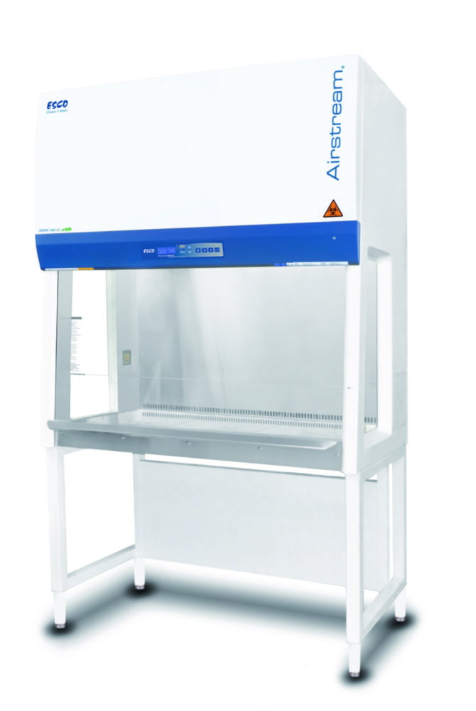Laminar flow cabinet Airstream® Plus AC2-4S8-TU microbiological, 1,2 m, DIN 12469 stainless steel sides