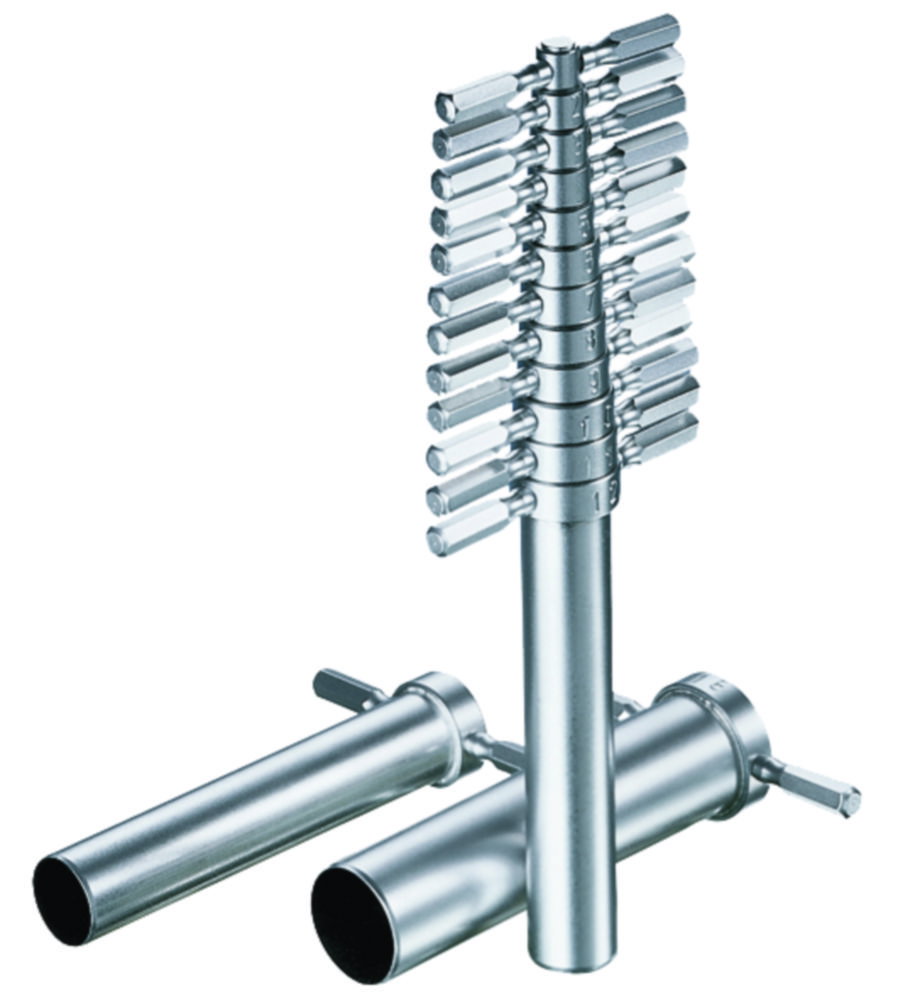Hand cork borer set 1-18, 5.0 - 26.25 mm outer diameter