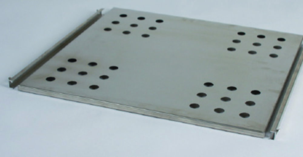 Replacement shelve W 495 x H 13 x T 515 mm stainless steel